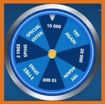 Aviator spin wheel offer