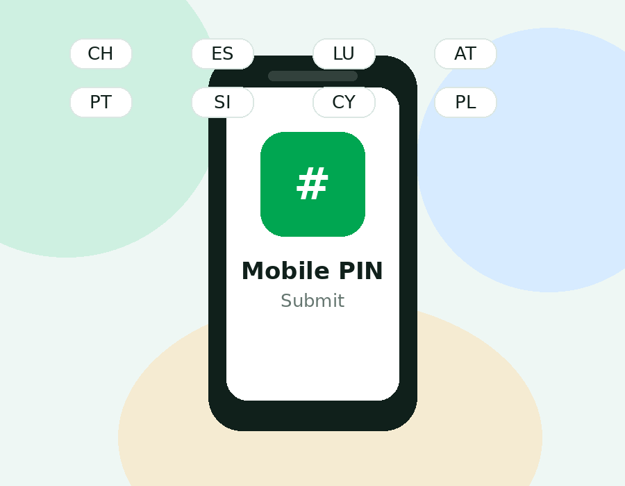 Mobile PIN Submit preview
